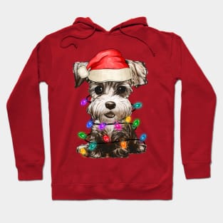 cute christmas dog Hoodie